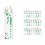 Fordelspakke 25x Osram T8 Lumilux 58W - 830 varm hvid | 150cm