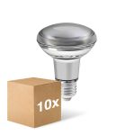 Fordelspakke 10x Ledvance Performance LED spot E27 R80 8.5W 670lm 36D - 827 ekstra varm hvid | dæmpbar - erstatter 100W