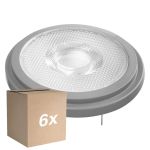Fordelspakke 6x Ledvance Superior LED spot Reflektor G53 AR111 11.7W 800lm 24D - 927 ekstra varm hvid | bedste farvegengivelse - dæmpbar - erstatter 75W