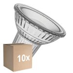 Fordelspakke 10x Ledvance LED Spot GU10 PAR16 6.9W 650lm 120D - 930 Varm Hvid | Bedste Farvegengivelse - Dæmpbar - Erstatter 80W