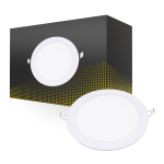 Bright Choice LED Downlight UltraSlim 15W 1200lm 110D - 840 Kold Hvid | 190mm - Udsnit 175mm