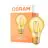 Osram Vintage 1906 LED E27 Pære Filament Guld 7.5W 865lm - 825 Ekstra Varm Hvid | Erstatter 60W