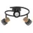 Ledvance LED Decor Spot Cork Stål Spiral Sort 10W 690lm - 827 Ekstra Varm Hvid | Dæmpbar
