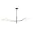 Emibig Loftlampe Lotus Stål Sort | Egnet til 2x E14 - Max 10W