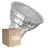 Fordelspakke 10x Ledvance LED Spot GU10 PAR16 6.1W 575lm 60D - 840 Kold Hvid | Erstatter 80W