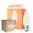 Fordelspakke 10x Osram LED B22D Kerte filament matt 4W 470lm - 827 ekstra varm hvid | erstatter 40W
