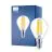 Philips Master Value LED Lustre E14 Kugle filament klar 3.4W 470lm - 927 ekstra varm hvid | bedste farvegengivelse - dæmpbar - erstatter 40W