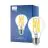 Philips Master LED E27 Pære Filament Klar 10.5W 1521lm - 922-927 Dim To Warm | Bedste Farvegengivelse - Dæmpbar - Erstatter 100W