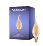 Noxion Lucent LED E14 Kerte Filament Rav BA35 4.5W 400lm - 822 Ekstra Varm Hvid | Dæmpbar - Erstatter 35W