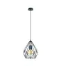 Eglo Pendel Lampe Carlton Stål Sort | IP20 - Egnet til 1x E27 
