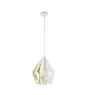 Eglo Pendel Lampe Carlton 1 Stål Hvid Guld | IP20 - Egnet til 1x E27 