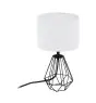 Eglo Bordlampe Carlton 2 Stål Sort | IP20 - Egnet til 1x E14 