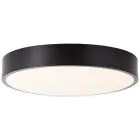 Brilliant Slimline Loftlampe Metal Plast  Sort Hvid 22W 2400lm - 830 Varm Hvid | 330mm