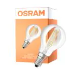 Osram Classic LED E14 Kugle Filament Klar 5.9W 806lm - 827 Ekstra Varm Hvid | Dæmpbar - Erstatter 60W