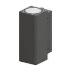 Ledvance Vægbelysning Urban Vario Aluminium Grå Up & Down 27W 2700lm - 830-840 CCT | IP65 - Dali Dæmpbar