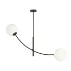 Emibig Loftlampe Hunter Stål Sort | Egnet til 2x E14 - Max 10W