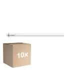 Fordelspakke 10x Philips Master LED Lysrør T8 (EM/Mains) Ultra Output 13.5W 2500lm - 840 Kold Hvid | 120cm - Erstatter 36W