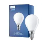 Philips Master Value LED Lustre E14 Kugle matt 3.4W 470lm - 927 ekstra varm hvid | bedste farvegengivelse - dæmpbar - erstatter 40W