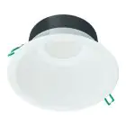Philips LED downlight Coreline DN142B Aluminium Hvid 19.2W 2300lm 60D - 830 varm hvid | Udsnit 200mm - IP20 - dæmpbar - Hvid Reflektor - Emergency